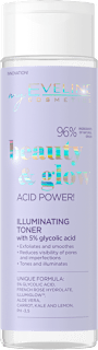 Ser tonic cu 5 % glycolic acid EVELINE COSMETICS