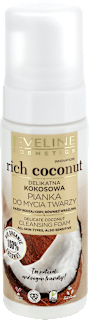 Rich Coconut pianka do mycia twarzy EVELINE COSMETICS