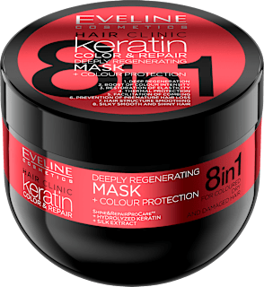 keratin COLOR & REPAIR 8u1 - maska EVELINE COSMETICS