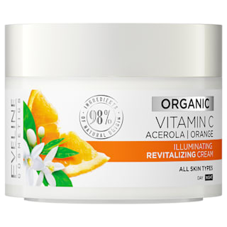 Cremă revitalizantă organică iluminatoare EVELINE COSMETICS