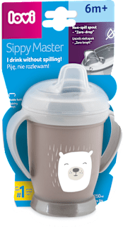 Netečúci hrnček s náustkom Sippy Master - 6 m+ LOVI