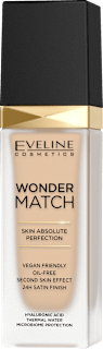 Podkład Wonder Match Nr 10 Light Vanilla EVELINE COSMETICS