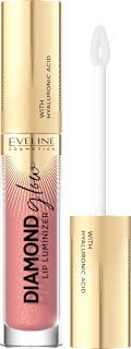 Glos za ustnice Diamond Glow, 04 Raspberry Sorbet EVELINE COSMETICS