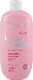 beauty & glow SUNSHINE READY! posvetljujući i zaglađujući losion za telo EVELINE COSMETICS