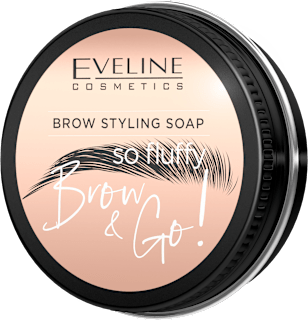 Brow & Go Mydło do stylizacji brwi So Fluffy EVELINE COSMETICS