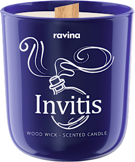 Invitis Sojowa Świeca Zapachowa w szkle ravina