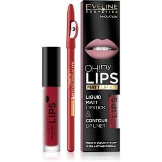 Червило и молив за устни OH! My Lips - Nr.17 Flamenco Red EVELINE COSMETICS