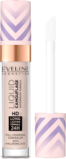 Vodoodporni korektor Liquid Camouflage, 02 Light Vanilla EVELINE COSMETICS