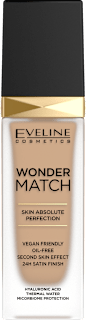Tekoča podlaga Wonder Match, 30 Cool Beige EVELINE COSMETICS