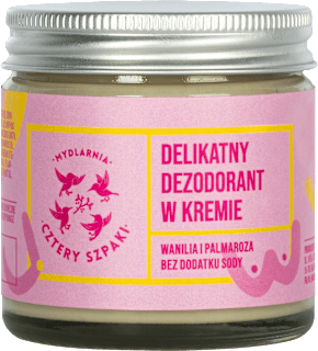Dezodorant w kremie "Badaj się!" CZTERY SZPAKI