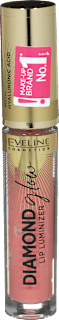 Glos za ustnice Diamont Glow 04 Raspberry Sorbet EVELINE COSMETICS