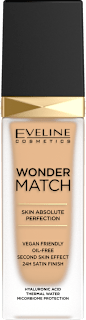 Tekoča podlaga Wonder Match, 20 Medium Beige EVELINE COSMETICS