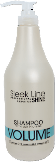 Szampon z jedwabiem zwiększający objętość SLEEK LINE