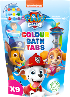 Pastylki do kąpieli barwiące Psi Patrol PAW PATROL