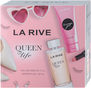 QUEEN of life set za žene: Edt + gel za tuširanje LA RIVE
