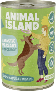Karma mokra dla psów, bażant z marchewką ANIMAL ISLAND