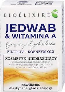 Serum do włosów Jedwab & Witamina A Bioelixire