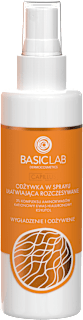 Odżywka do włosów w sprayu ułatwiająca rozczesywanie Wygładzenie i Odżywienie BASICLAB