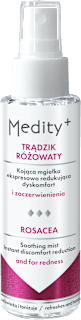 Mgiełka kojąca ekspresowo redukująca dyskomfort i zaczerwienienia Trądzik Różowaty Medity+