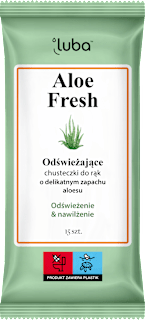 Chusteczki odświeżające do rąk Aloe Fresh luba