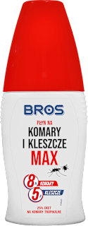 Płyn na komary i kleszcze MAX   BROS