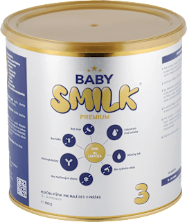 Mliečny nápoj pre malé deti Premium 3 BABYSMILK
