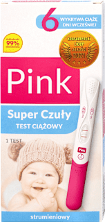 Test ciążowy strumieniowy super czuły HYDREX