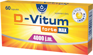 Suplement diety D-Vitum forte Max 4000 jm OLEOFARM