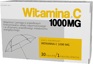 Suplement diety Witamina C 1000 MG, kapsułki INV Poland