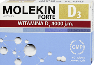 Suplement diety Molekin D3 Forte 4000 j.m., tabletki MOLEKIN