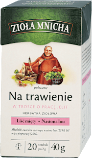 Herbata na trawienie 20 x 2,0 g Zioła Mnicha