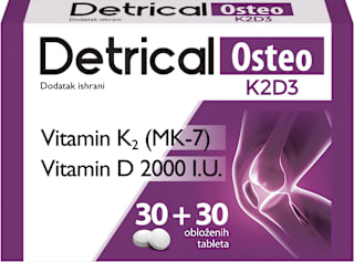 Detrical Osteo K2D3, 30+30 obloženih tableta DR.THEISS