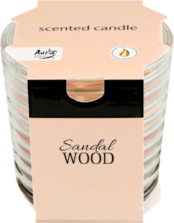 Sandal WOOD - mirsna sveća Aura Fragrances Candles