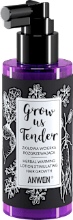 Wcierka do włosów rozgrzewająca Grow Us Tender  Anwen