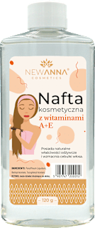 Nafta kosmetyczna do włosów z witaminami A+E NEW ANNA cosmetics