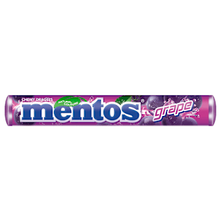 Grape bombone mentos