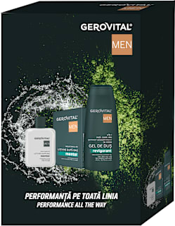 Set cadou loțiune după ras + gel de duș GEROVITAL