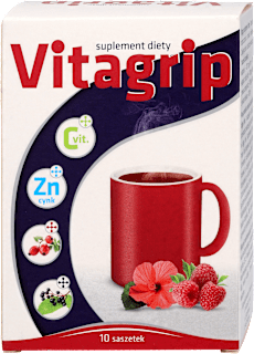 Suplement diety wspomagający odporność Vitagrip, saszetki  DR VITA