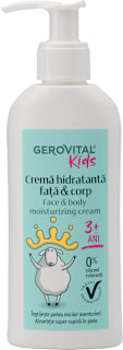 Cremă hidratantă pentru față și corp Gerovital Kids