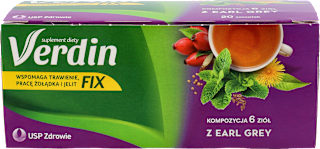 Suplement diety, wspomagający trawienie, pracę żołądka i jelit, Earl Grey USP ZDROWIE