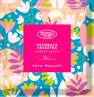 Saszetka do szafy i samochodu Kwiat Magnolii  Pachnąca szafa