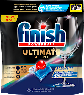 Таблетки за съдомиялна Ultimate All in 1 Finish