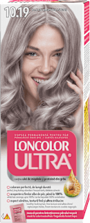 Vopsea permanentă 10.19 bond argintiu LONCOLOR ULTRA