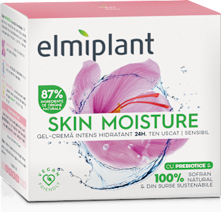 Skin moisture gel-cremă Intens hidratant 24h Elmiplant