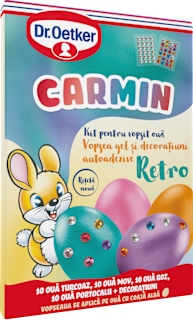 Kit gel pentru ouă Retro  Dr. Oetker