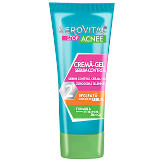 Cremă gel sebum control pentru față GEROVITAL