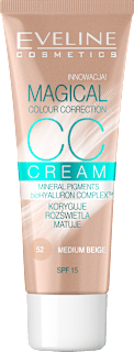 CC krema Magical, 52 Medium Beige, ZF 15 EVELINE COSMETICS