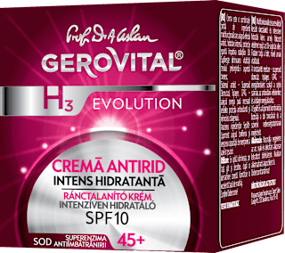 Cremă antirid intens hidratantă 45+ GEROVITAL