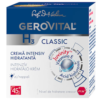 Cremă intensiv hidratantă de zi pentru față GEROVITAL