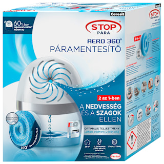 Stop Pára Aero 360° páramentesítő készülék + utántöltő, white Ceresit